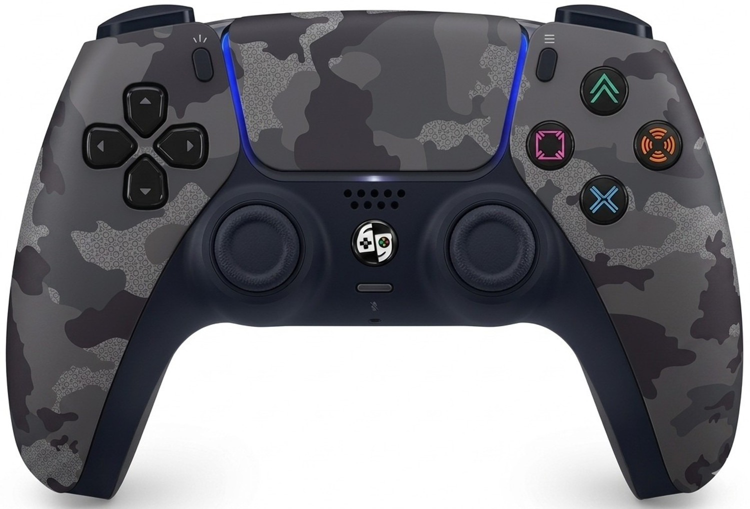 Image of HG WORLD CoreSense Wireless Gaming Controller for PlayStation 5, Dual Vibration Touchpad Motion Controller (Grey, For PC, PS5, Mobile)