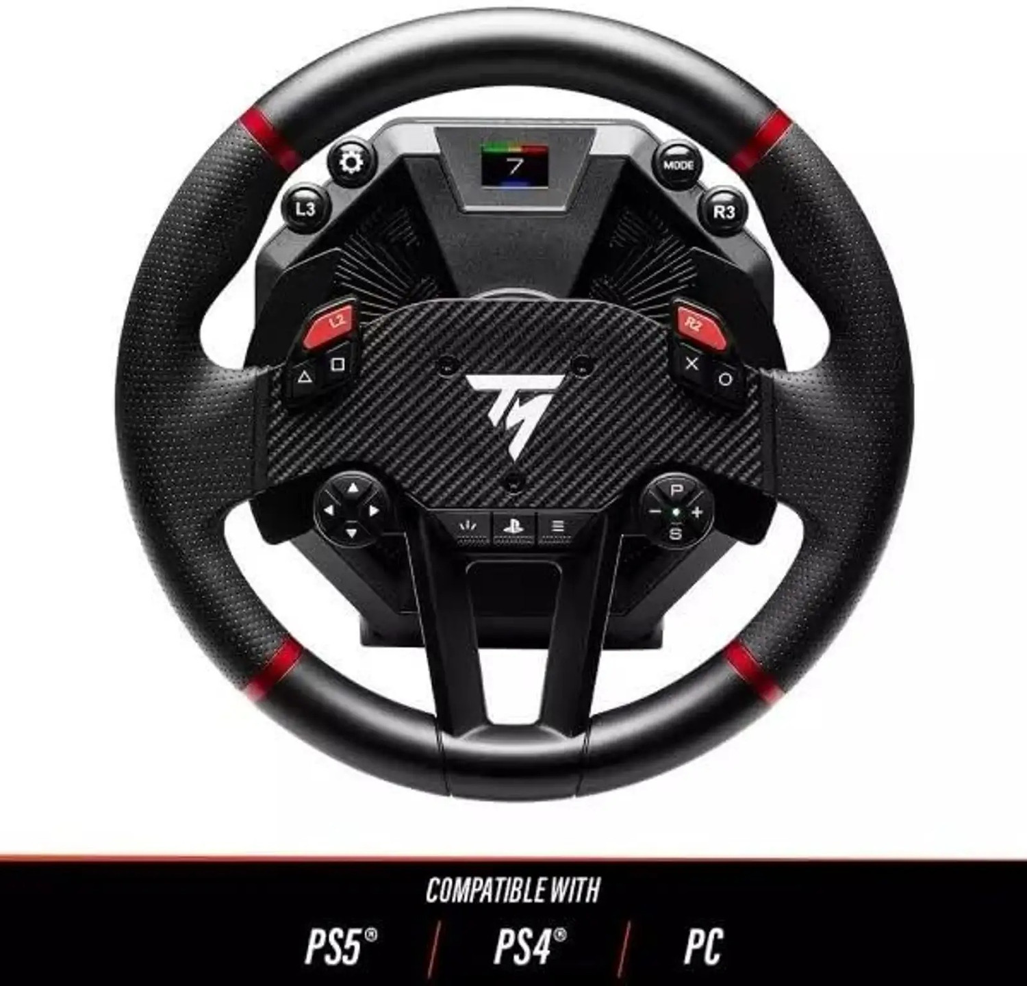 Image of THRUSTMASTER T598 Direct Drive Racing Wheel for PlayStation & PC, Force Feedback Sim Racing Motion Controller