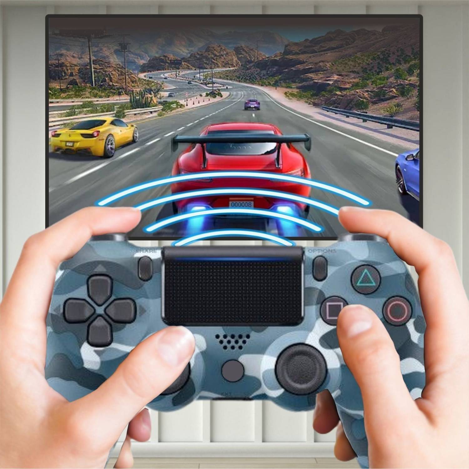 HG WORLD PS4 DualShock 4 Wireless Controller - Image 2