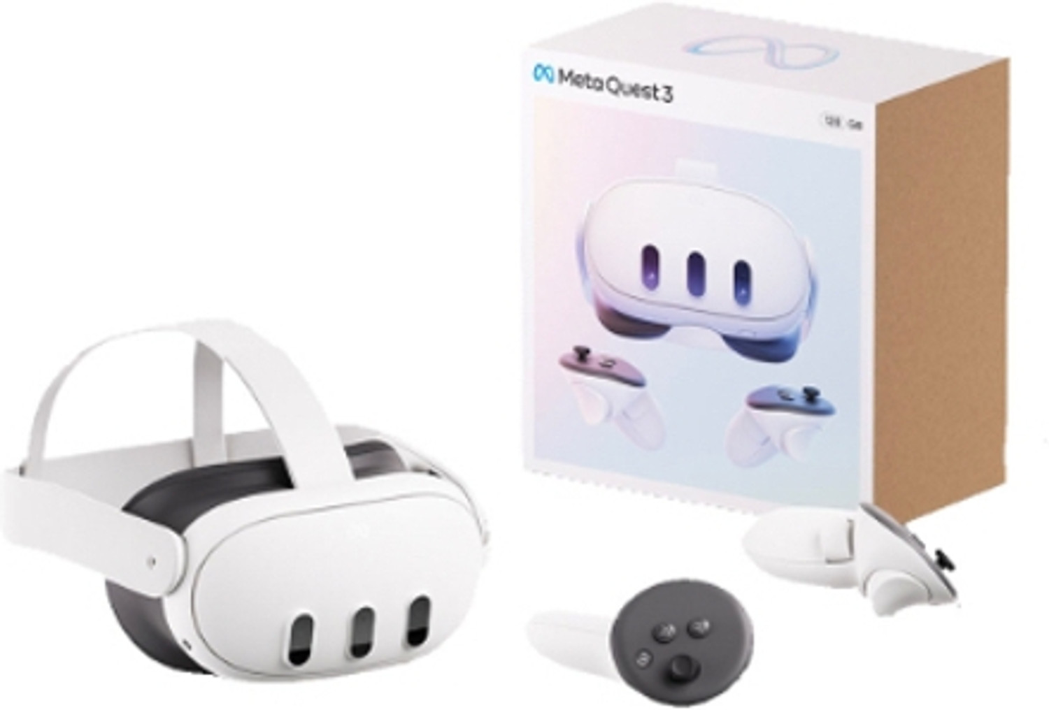 Image of META Quest 3 128GB VR Gaming Set NextGen Virtual Reality Headset Immersive Experience Motion Controller
