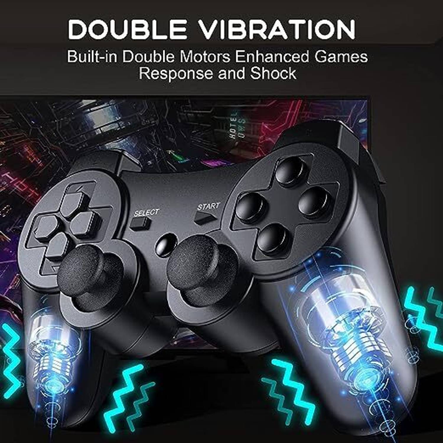 gamseria PS-3 Wireless Controller Compatible for Playstation 3