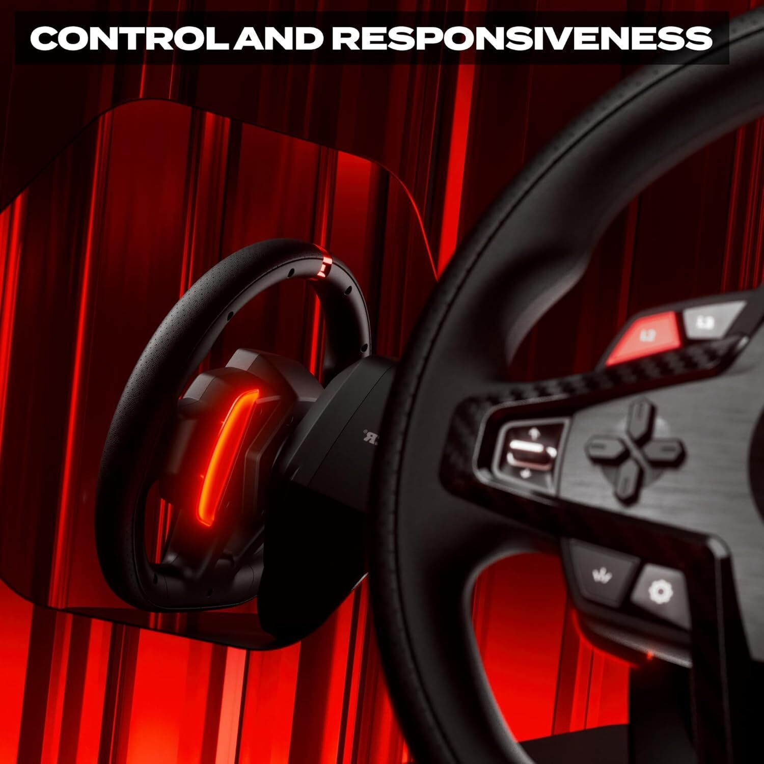 Image of THRUSTMASTER T248-R Force Feedback Racing Wheel & Magnetic Pedals - PS5 / PS4 / PC Motion Controller