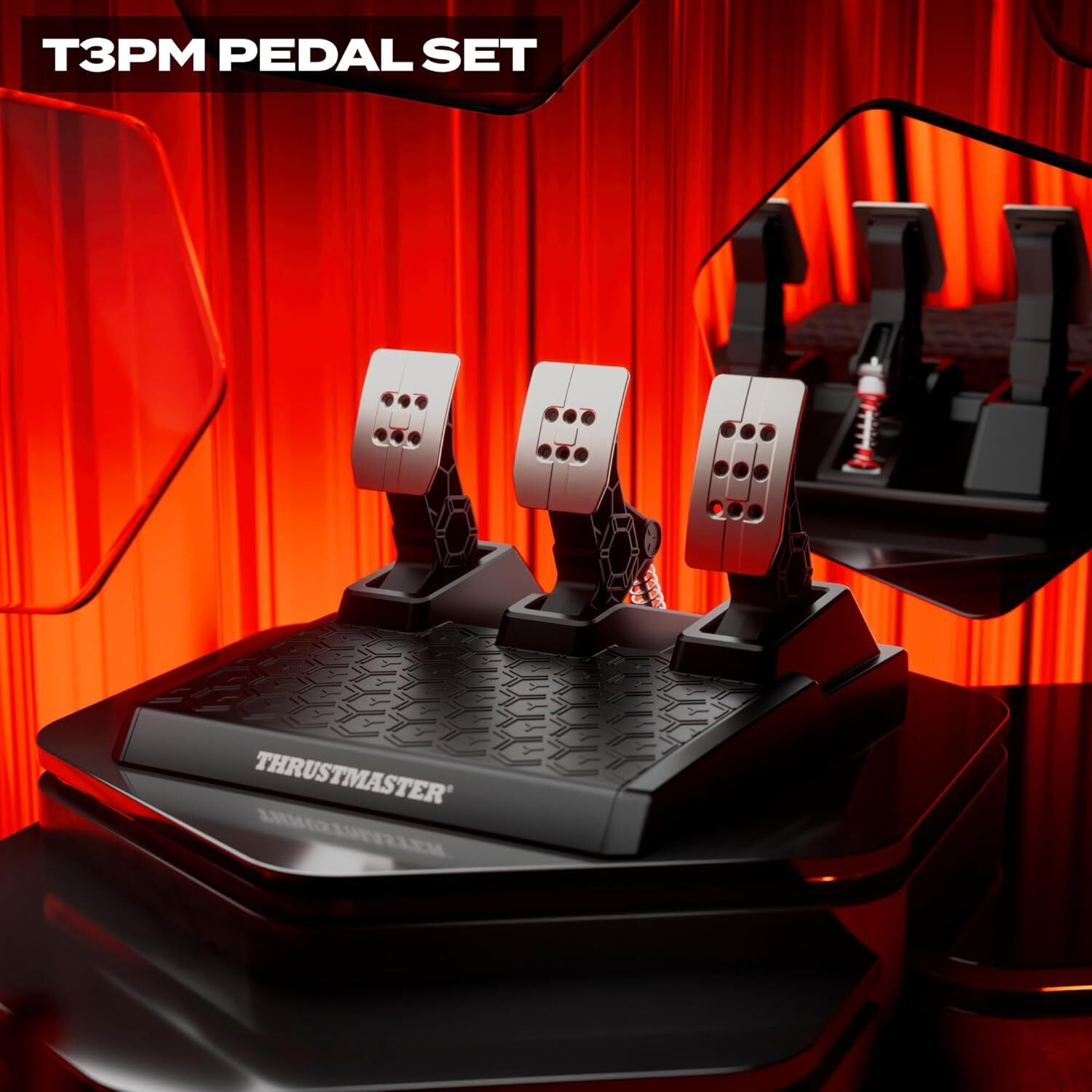 Image of THRUSTMASTER T248-R Force Feedback Racing Wheel & Magnetic Pedals - PS5 / PS4 / PC Motion Controller