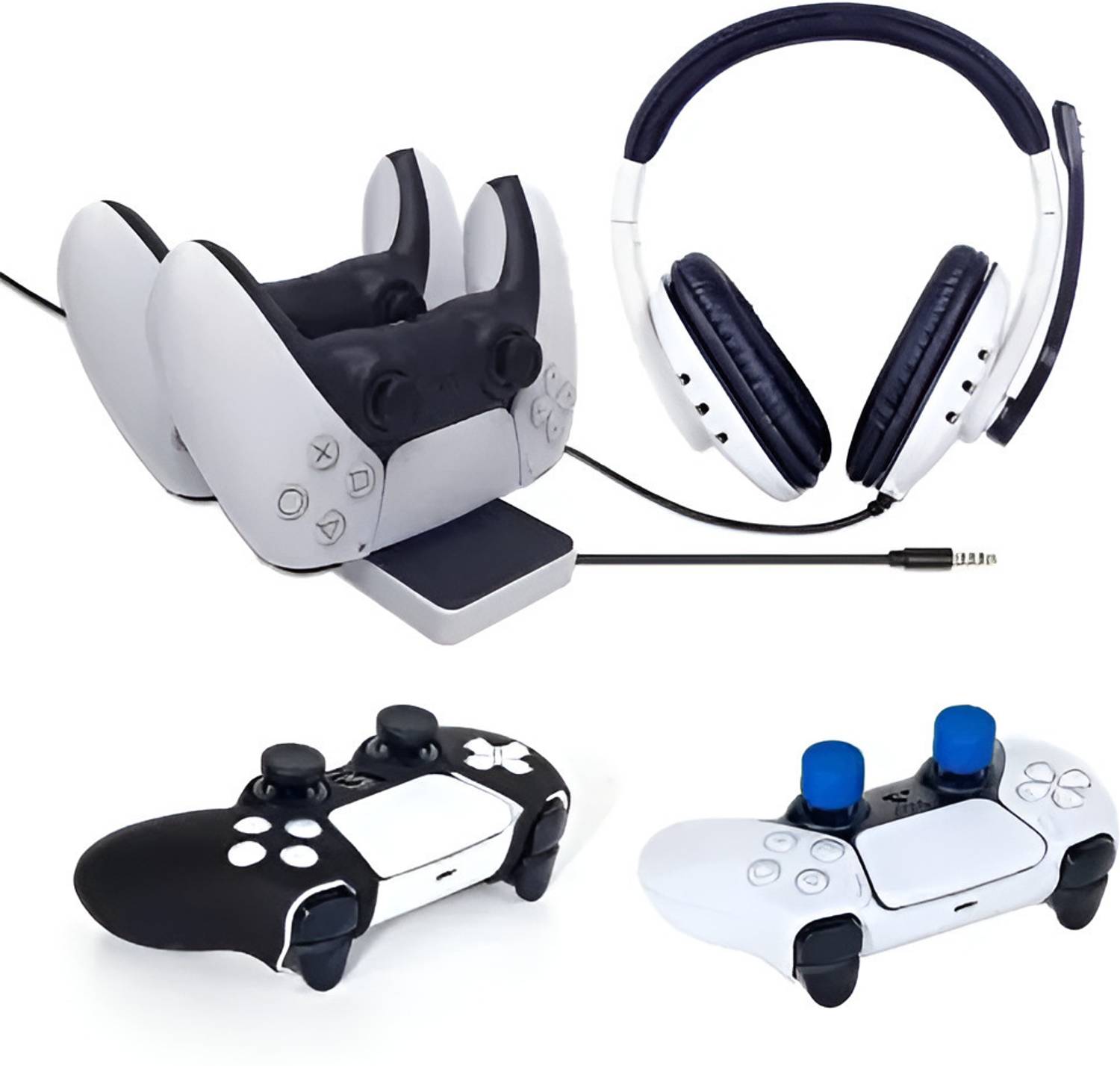 PS5セット HG WORLD PS5 8 in 1 Game Set Kit Accessories for Playstation 5