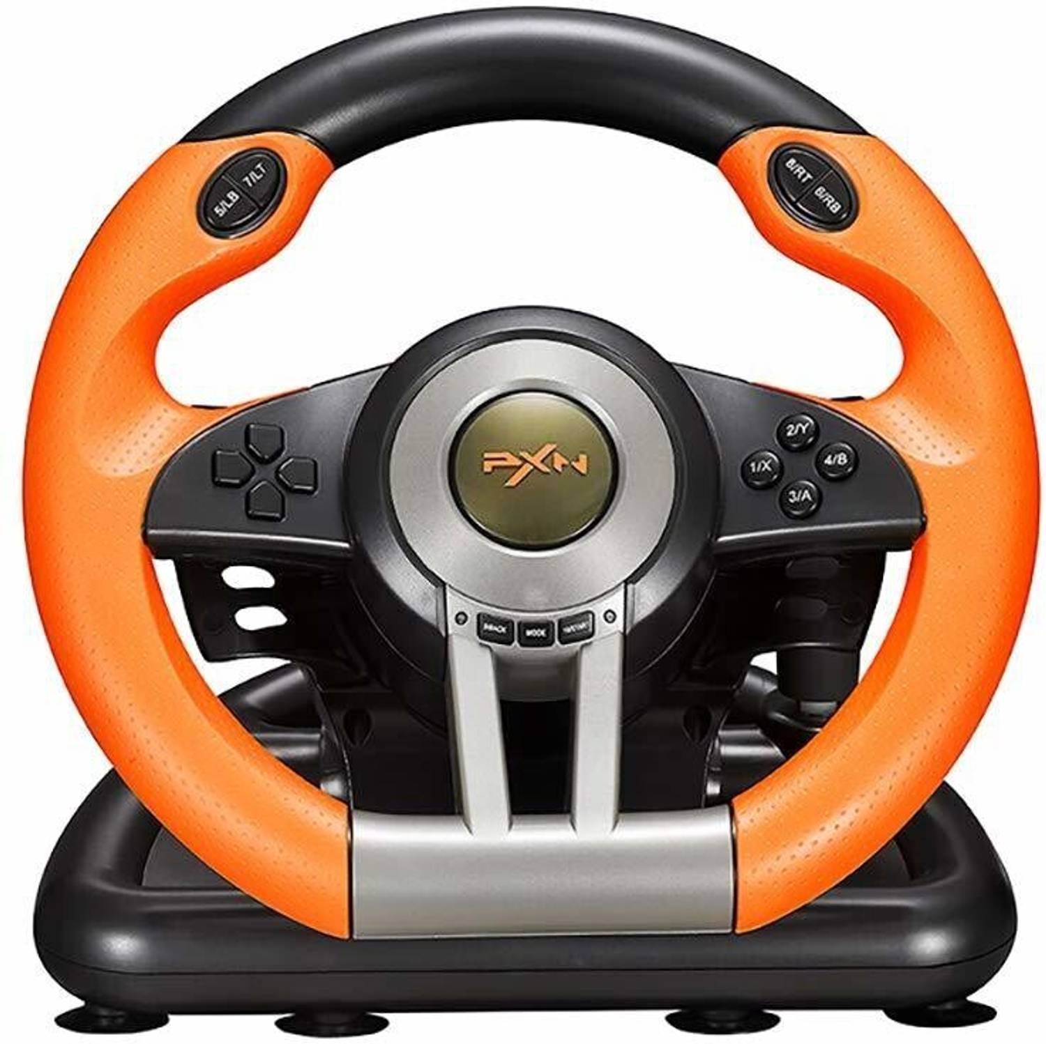 PXN V3II Racing Game Steering Wheel with Brake Pedal  Motion Controller