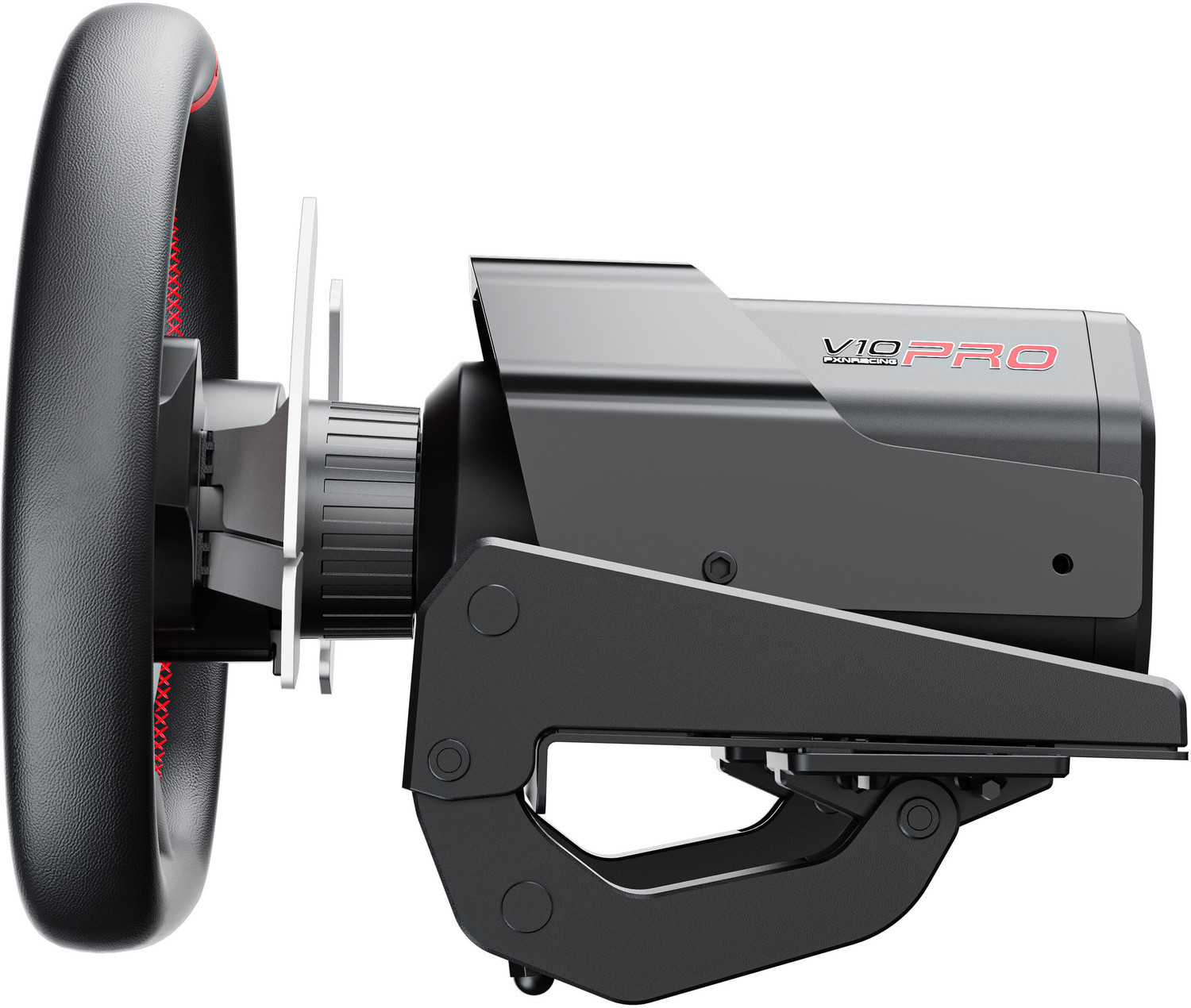 Image of Playtastic PXN V10 Pro Force Feedback Racing Wheel With Clutch Pedal & Gear Shifter Motion Controller