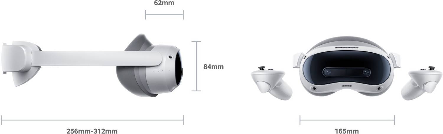 Pico 4Ultra VR Headset All-in-One 4K System|12GB RAM,256GB ROM