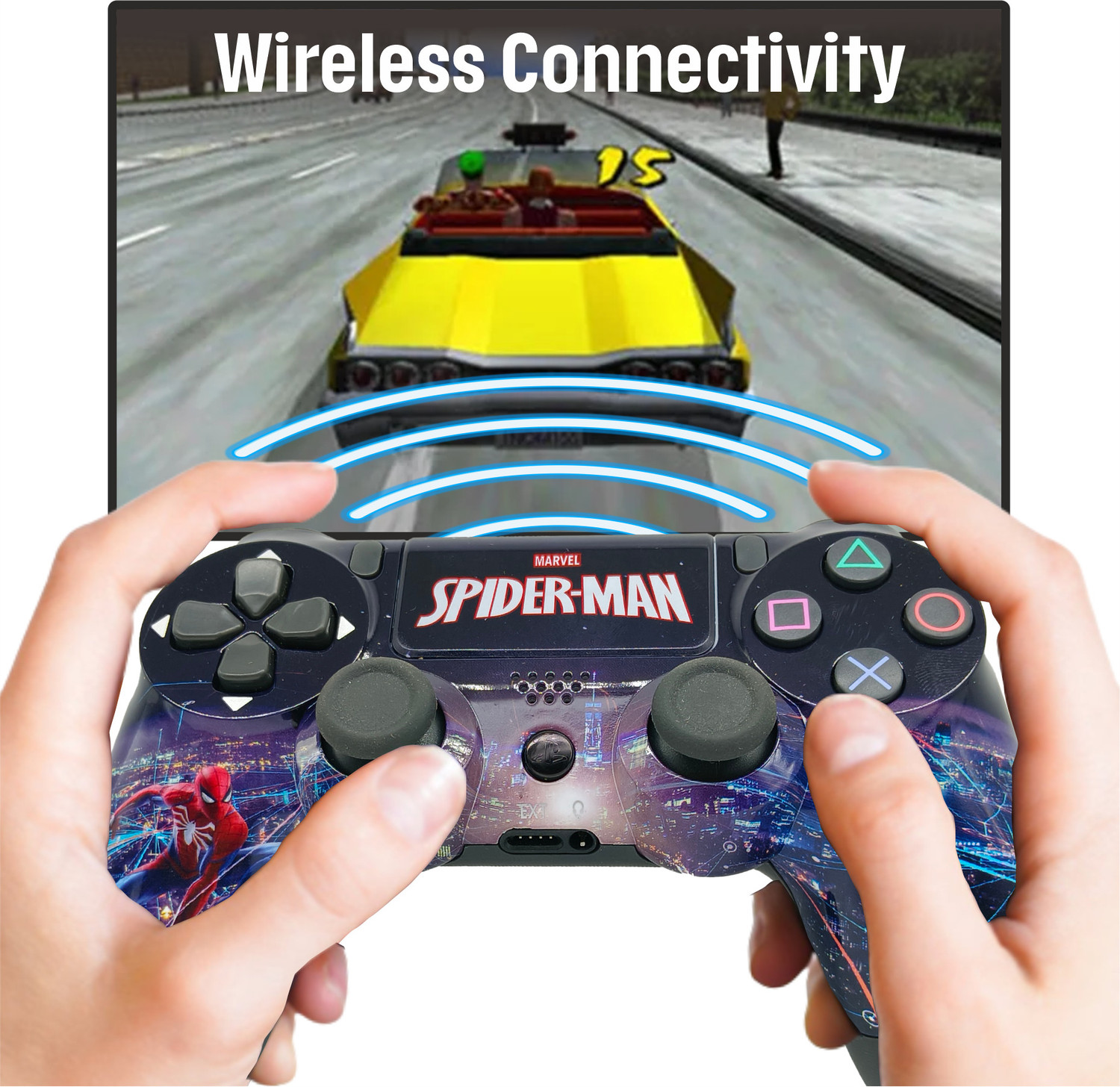 Image of HG WORLD Playstation Dualshock 4 Joystick Wireless for PS4 Gamepad Motion Controller Motion Controller