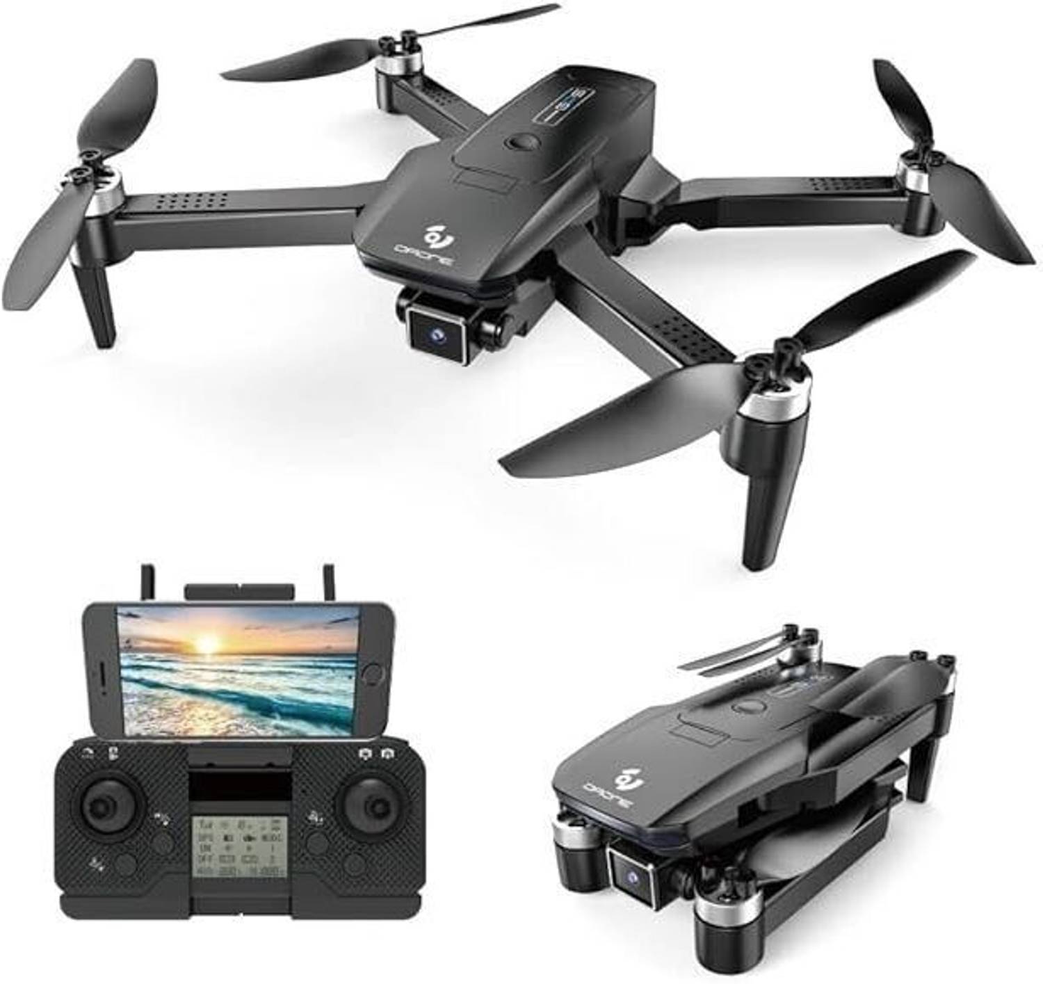 HG WORLD YP2 Pro Mini Drone Camera with Adjustable Lens,Quadcopter,Remote Control Drone, Motion Controller