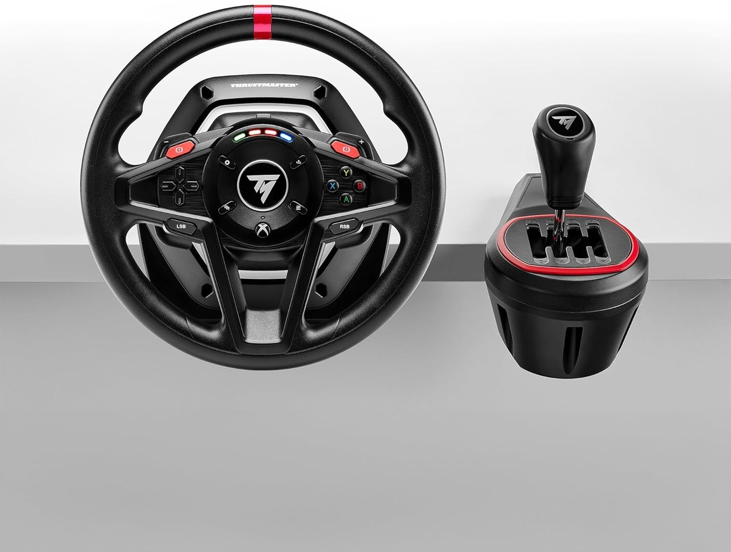 Image of THRUSTMASTER T128 Racing Wheel Shifter Pack for Xbox Series X|S, Force Feedback Wheel Pedals Motion Controller