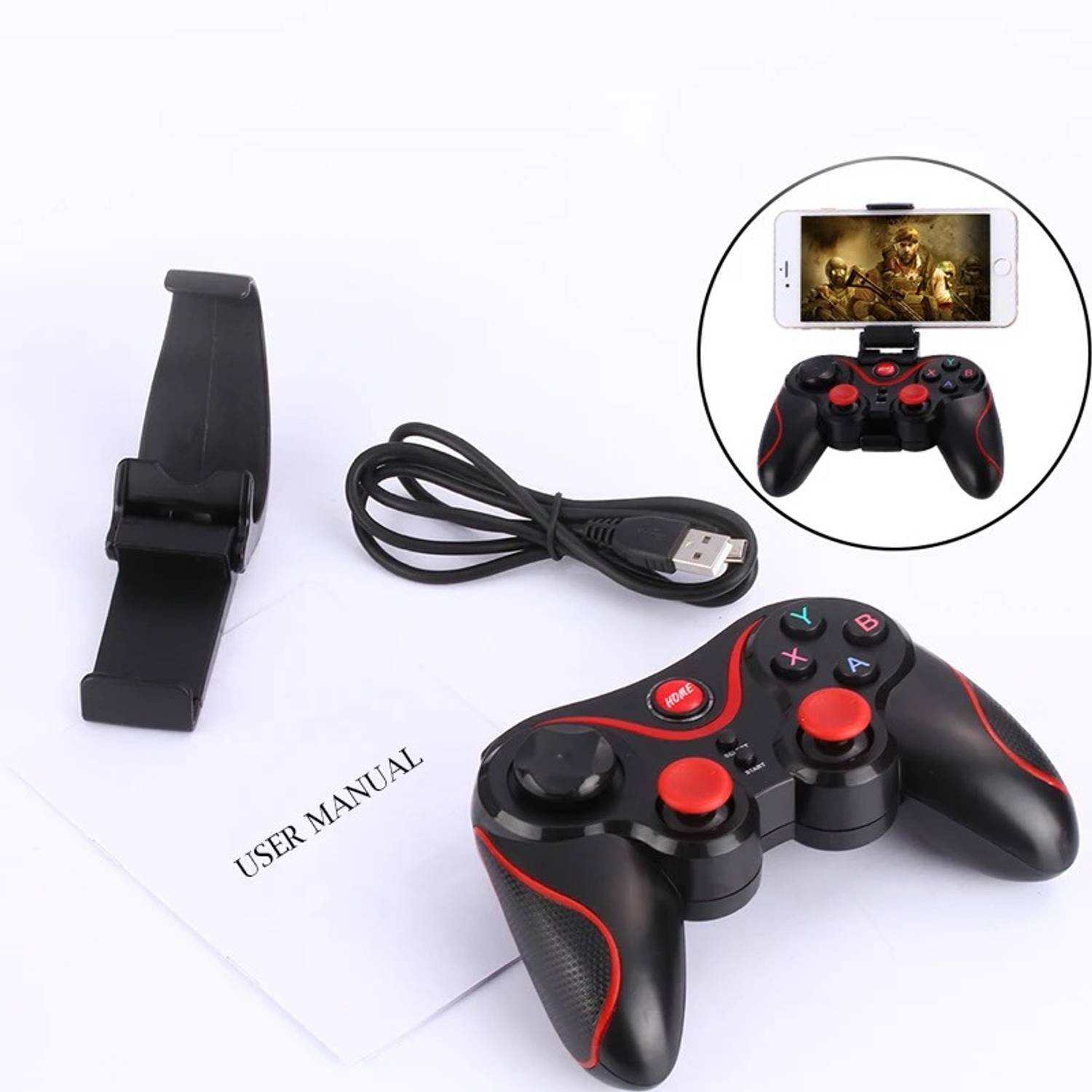 X3 Bluetooth Gamepad Controller for Android, PC, Smart TV - Image 4