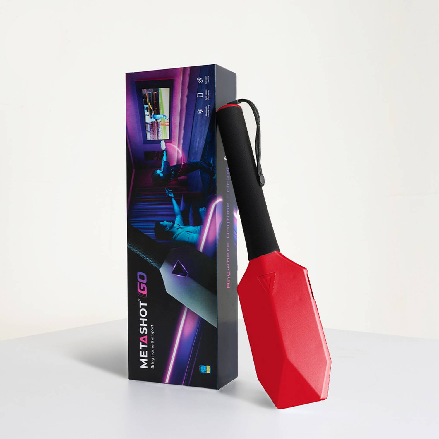 MetaShot GO Cricket Bat Game Motion Controller - Image 1