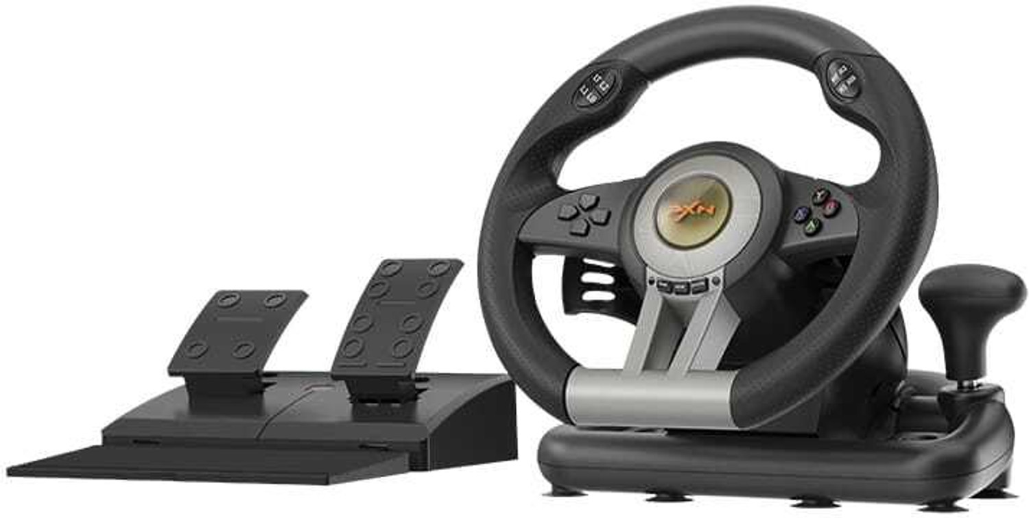 Image of PXN New Wireless Version V3 Pro Racing Steering With Pedals, Motion Controller
