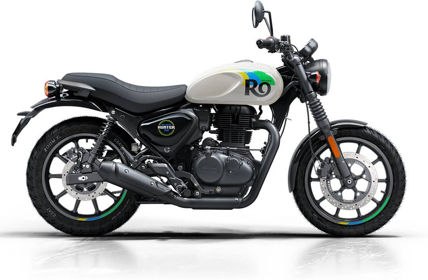 ROYAL ENFIELD Hunter 350 Booking White - Image 5