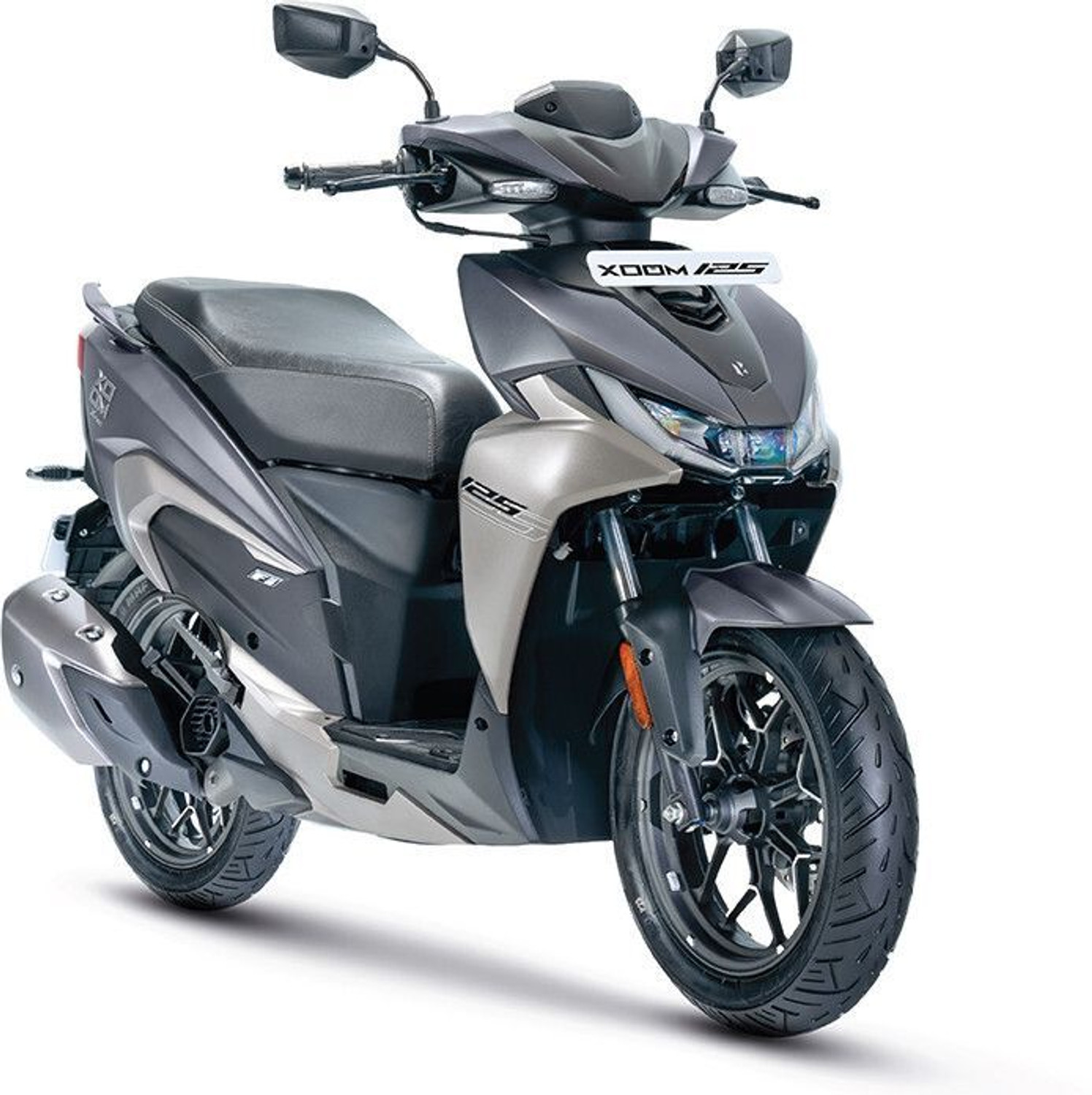 Hero Xoom 125 ZX Booking for Ex-Showroom Price (Matte Grey