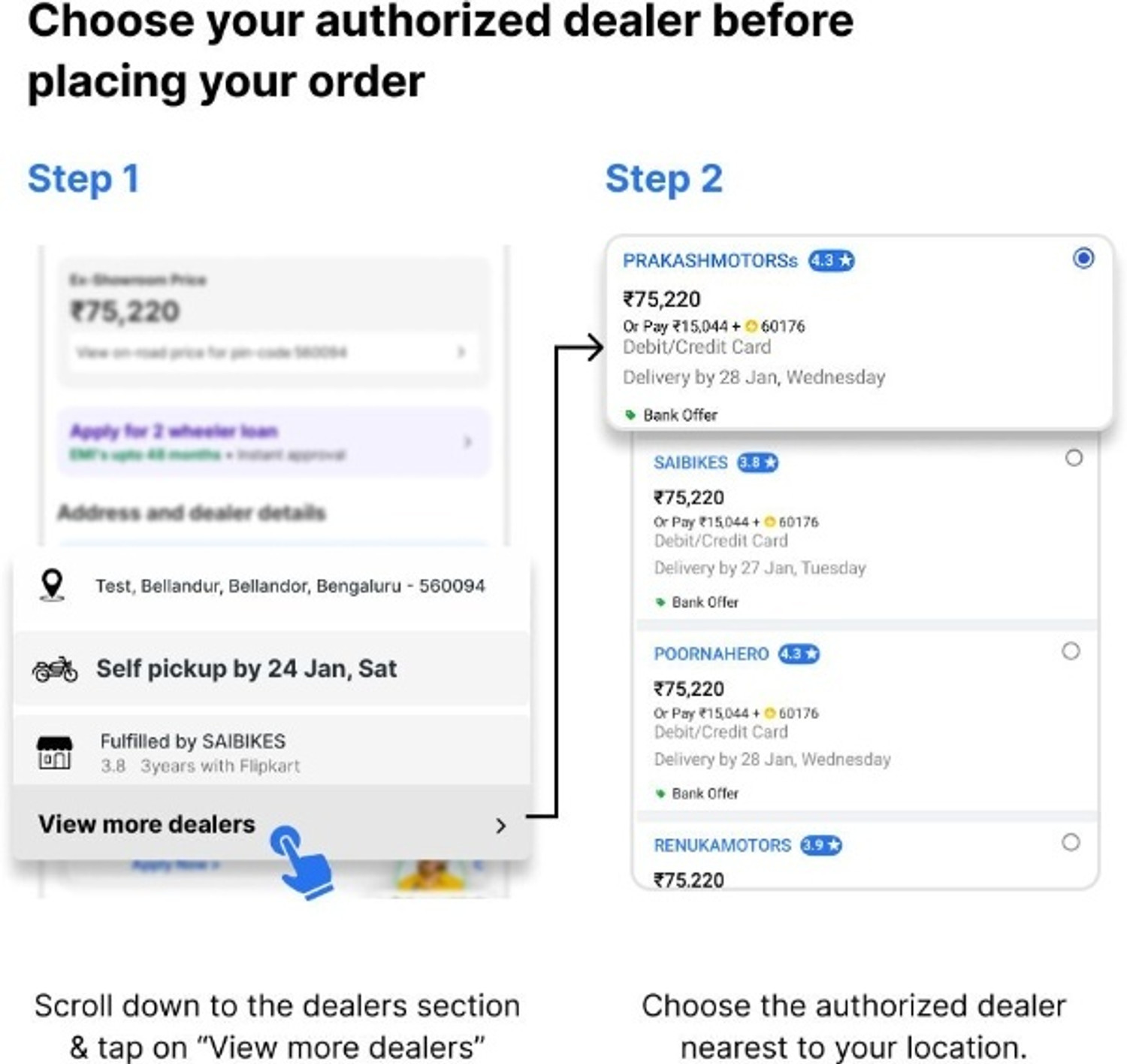 Image of Hero HF Deluxe Flex Fuel Booking for Ex-Showroom Price