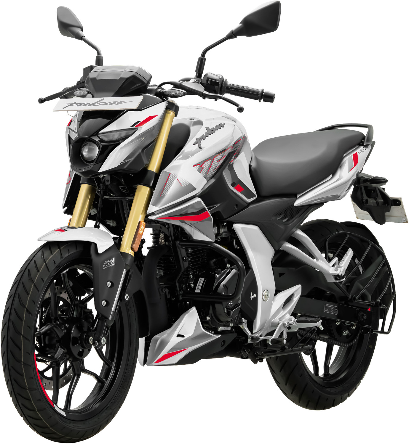 Image of BAJAJ Pulsar N160 Twin Disc Twin Channel ABS Single Seat with USD Fork Booking for Ex-Showroom Price
