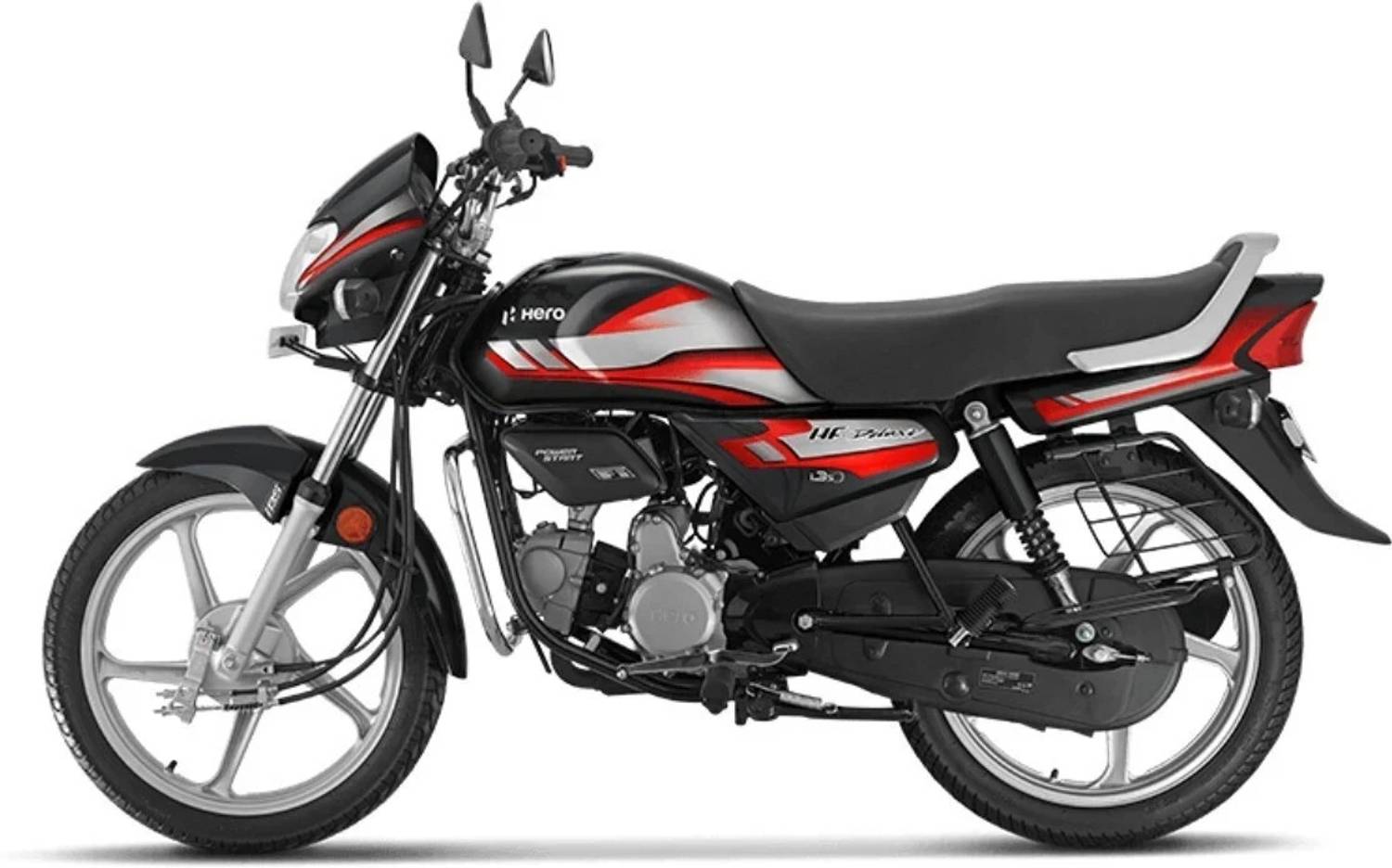 Hero HF Deluxe i3S-Self Booking for Ex-Showroom Price