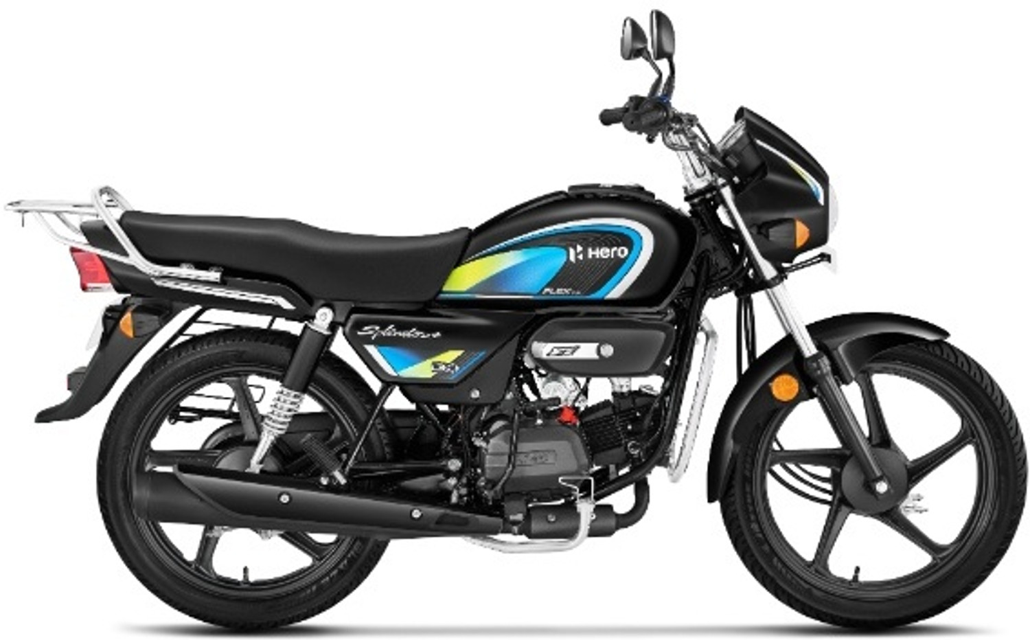 Image of Hero Splendor+ Flex Fuel Booking for Ex-Showroom Price
