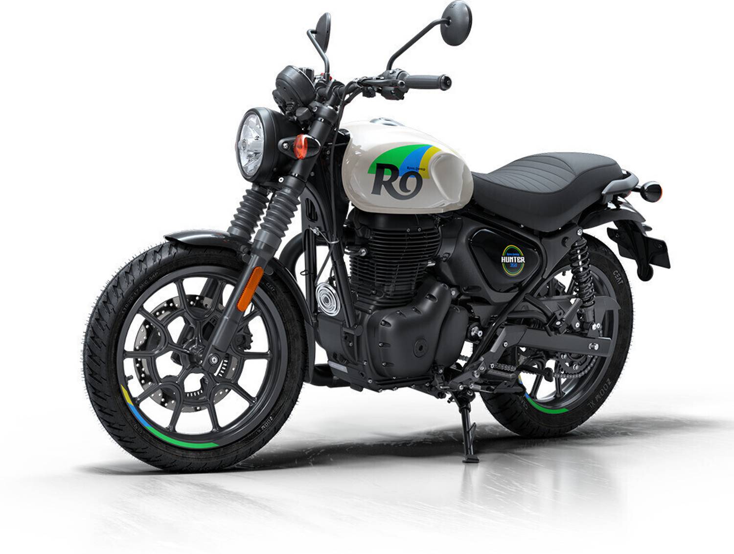 ROYAL ENFIELD Hunter 350 Booking White - Image 3