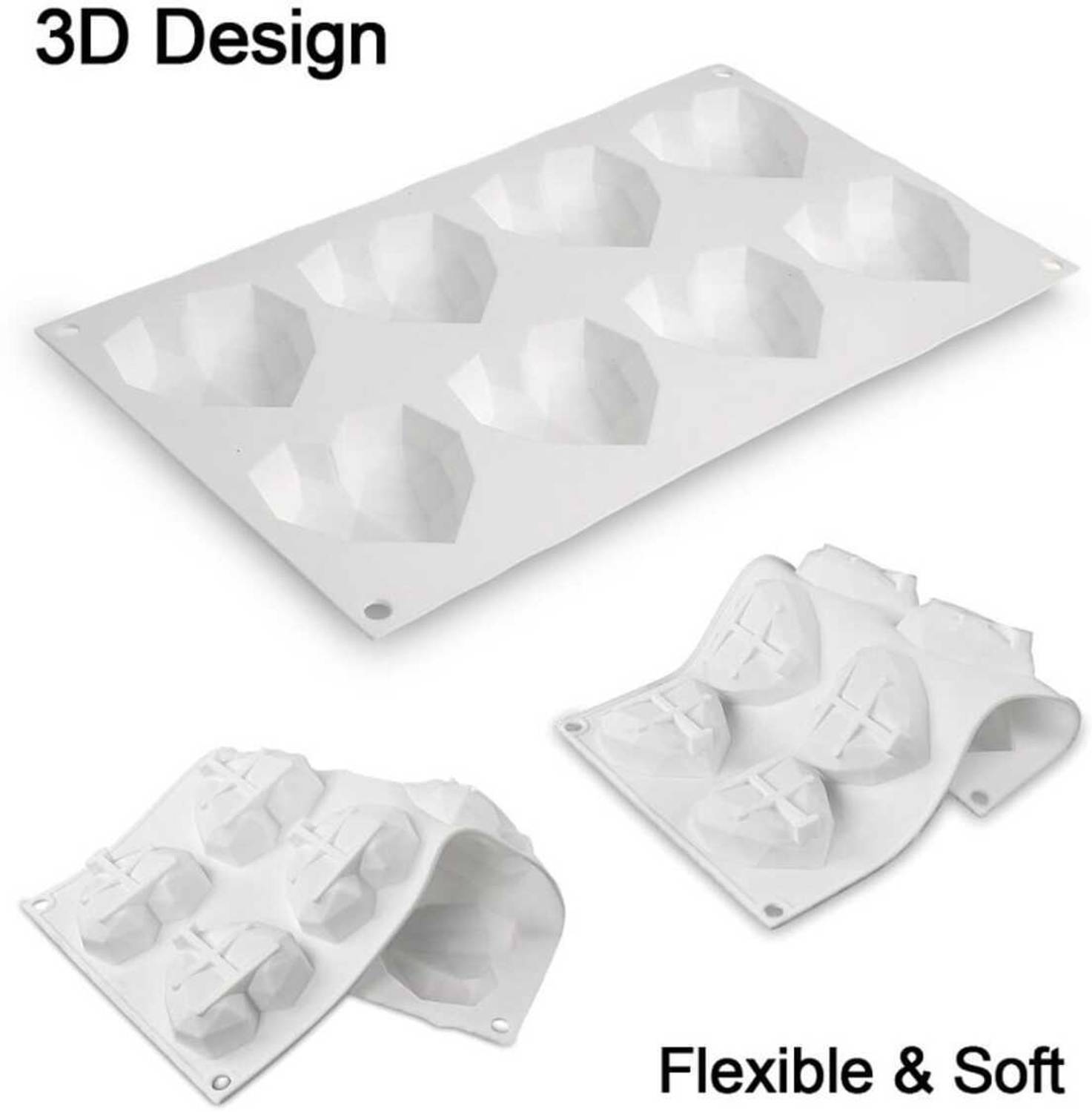 Bakeyy Silicone Chocolate Mould 8