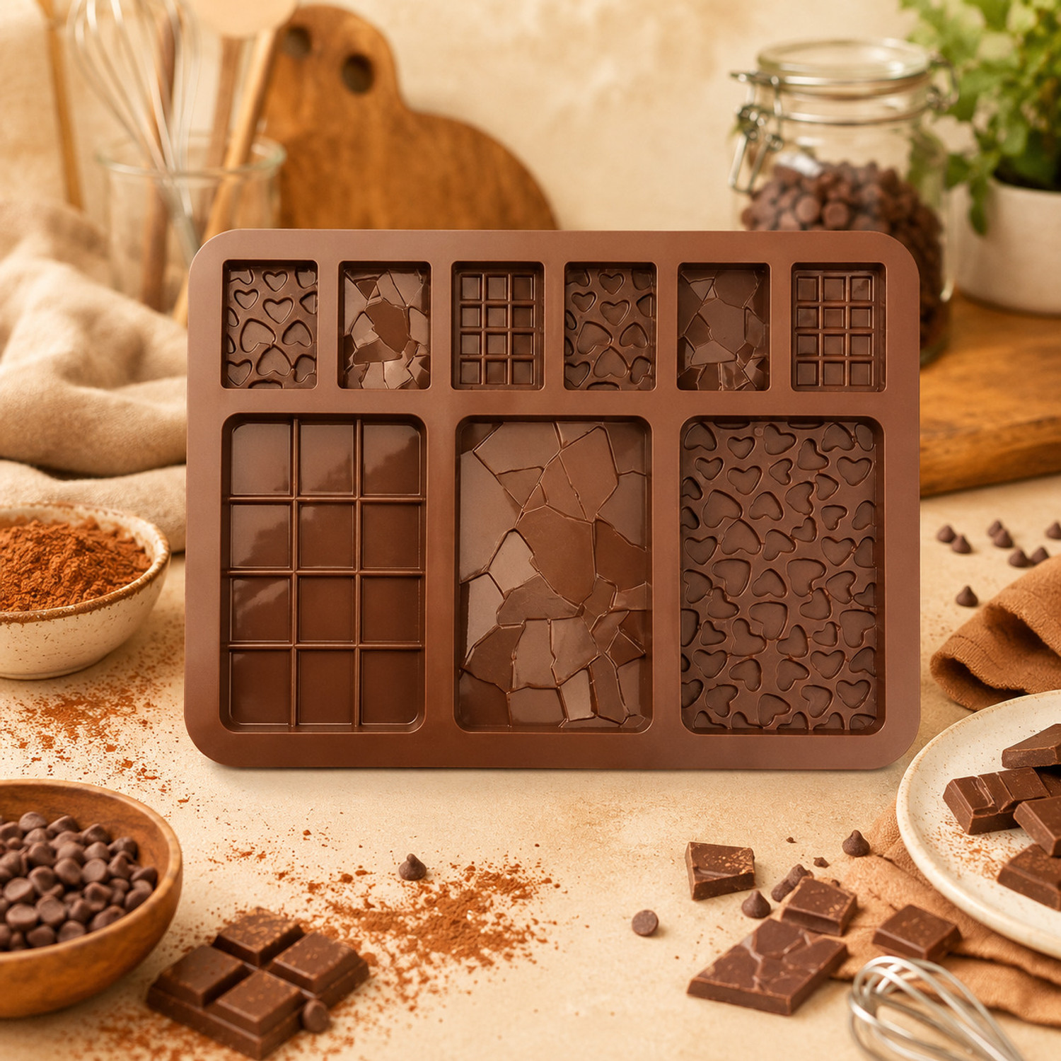 Image of MAFAHH Silicone Chocolate Mould 9