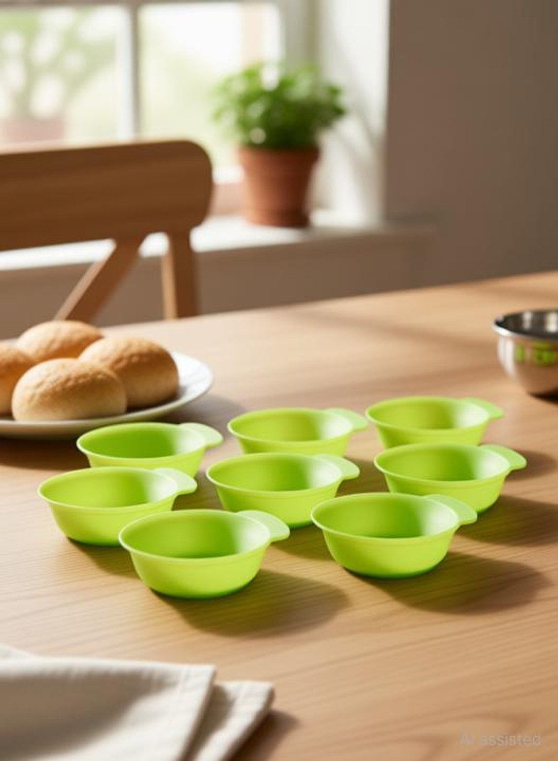 Image of BuddyBox Idli Maker Silicon Moulds Induction & Standard Idli Maker