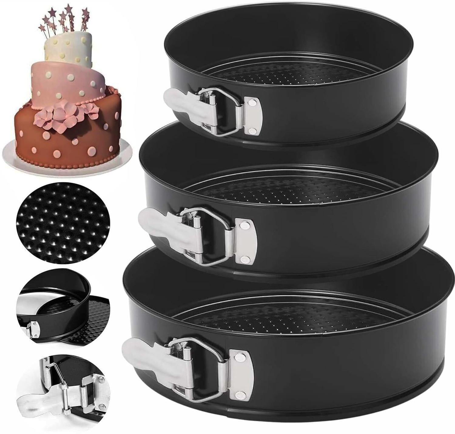 Image of Bakeazy Carbon Steel Cake Mould 3