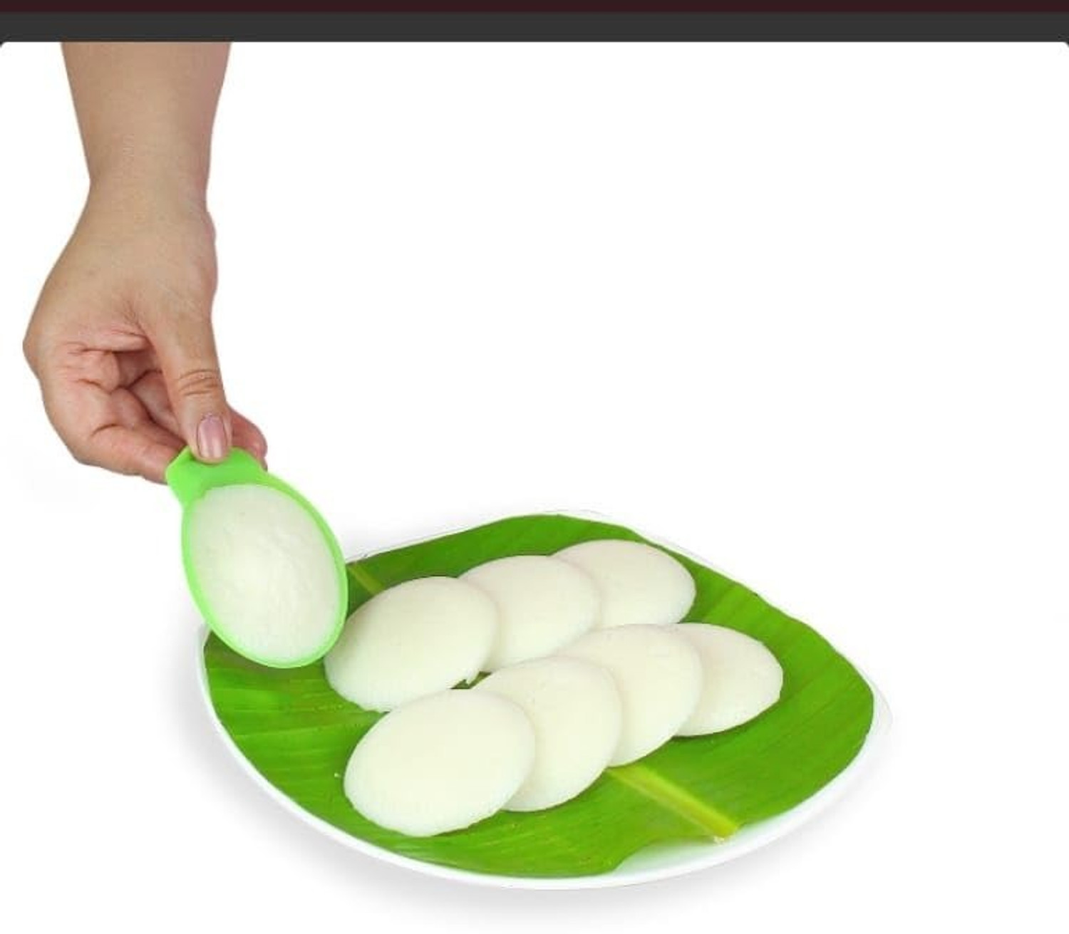 Image of BuddyBox Reusable Silicone Idli Maker Set of 16 Induction & Standard Idli Maker