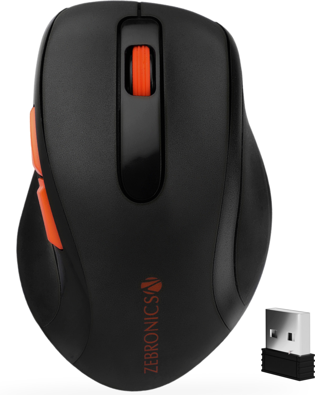 Image of ZEBRONICS Zeb-Curve Ambidextrous Optical Mouse With Bluetooth