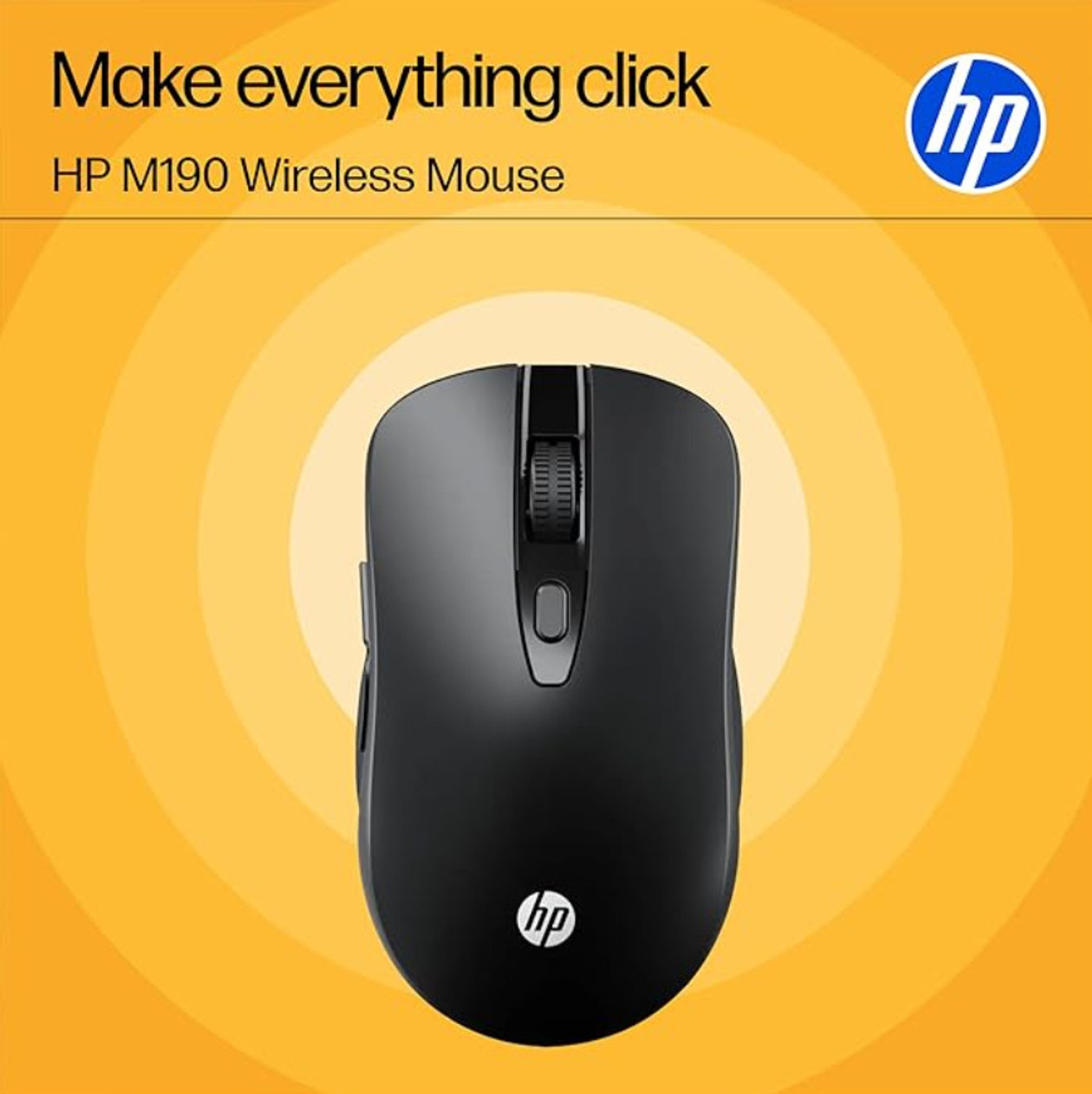 Image of HP M190 Wireless Mouse Ambidextrous Optical Mouse