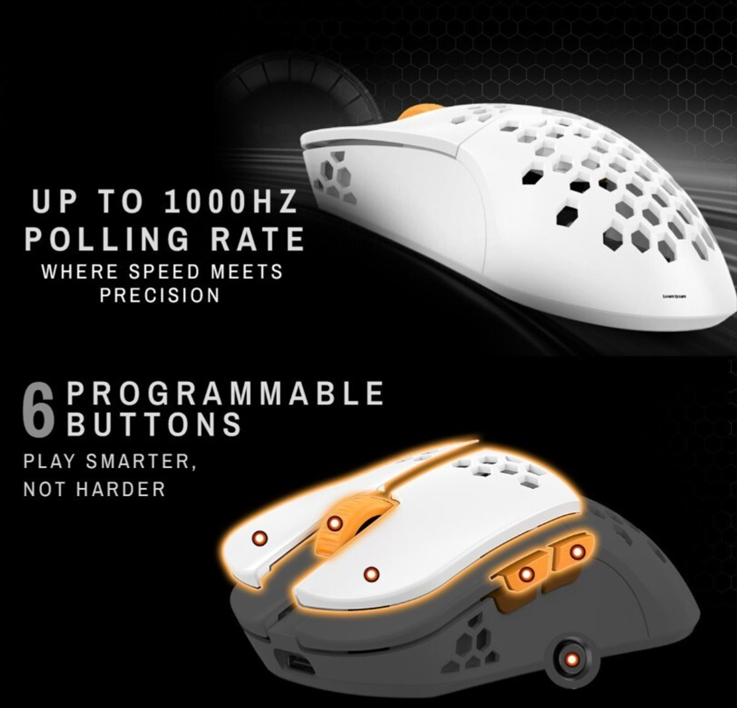 Image of Cosmic Byte Umbra Right Handed Optical Gaming Mouse
