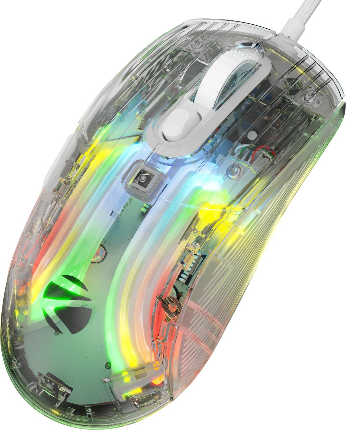 ZEBRONICS Zeb-KRYSTAL Wired Ambidextrous Optical Gaming Mouse