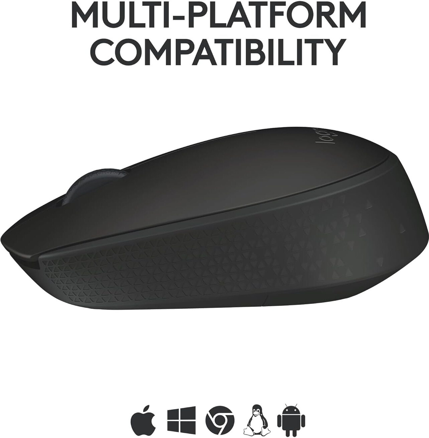 Image of Logitech B170 Ambidextrous Optical Mouse 12-Months Battery Life,PC /Mac /Laptop