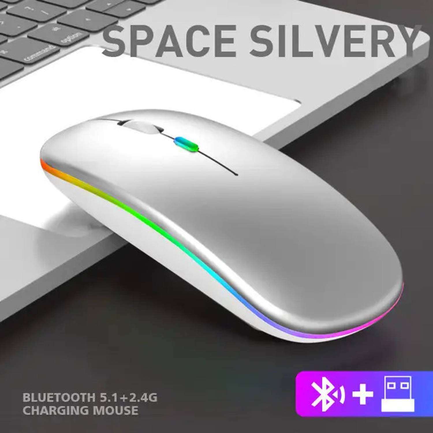 Dezful Lighting Bluetooth Mouse - Image 2