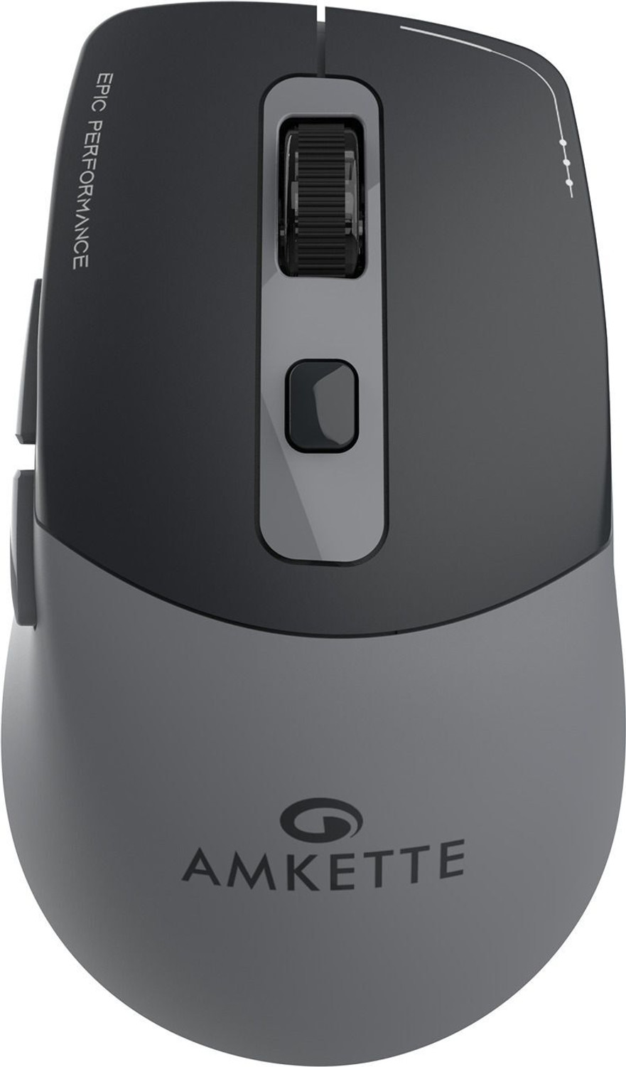 Image of AMKETTE Epic S Multi-Device 3200 DPI Rechargeable Ergonomic Optical Mouse