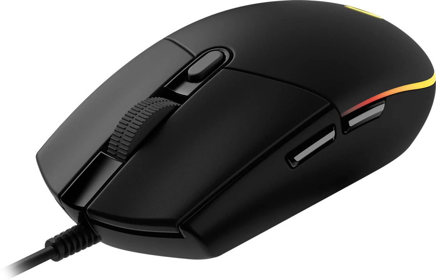 Logitech G203-Black Wired Ambidextrous Optical Gaming Mouse