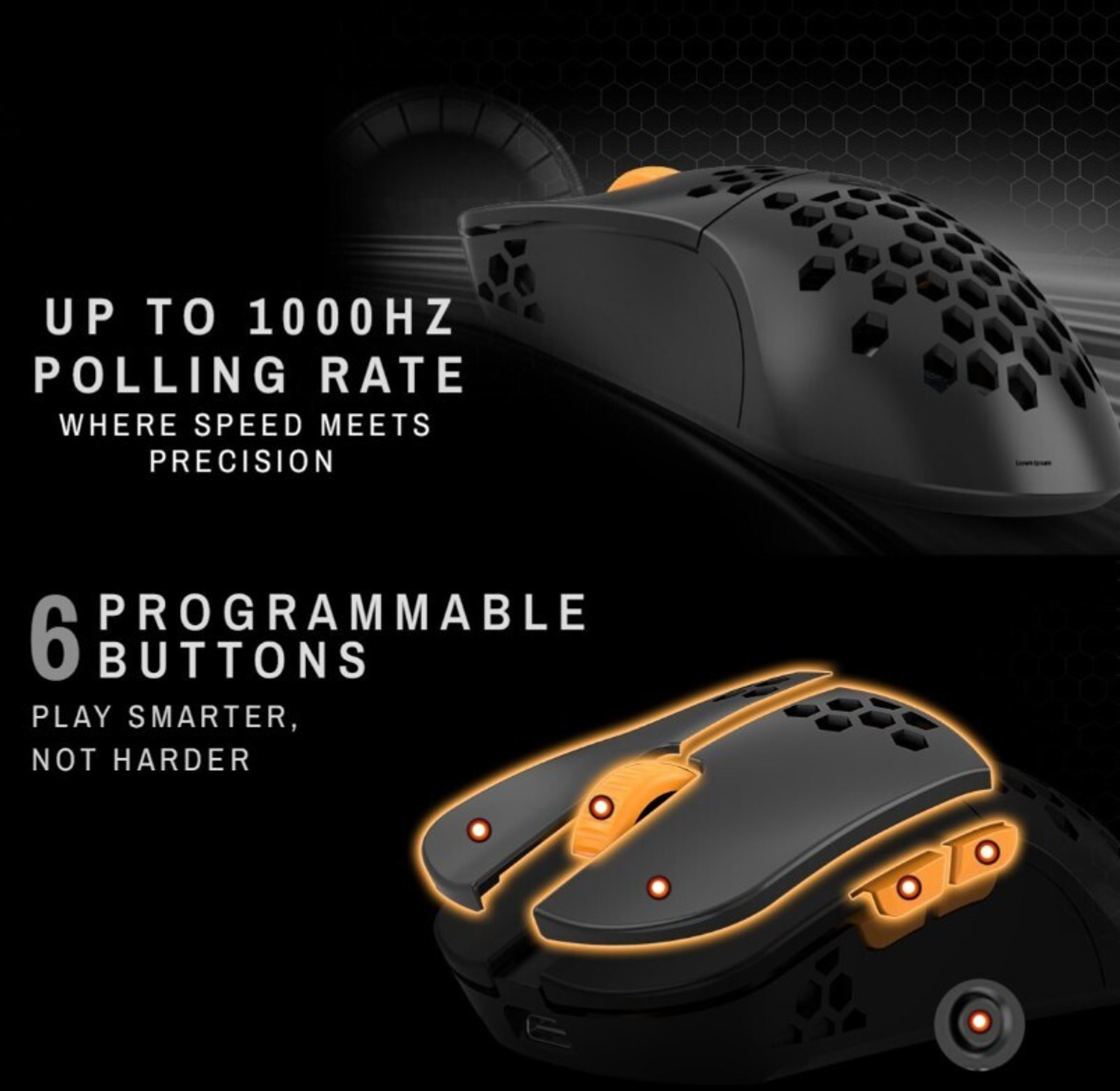 Image of Cosmic Byte Umbra Right Handed Optical Gaming Mouse
