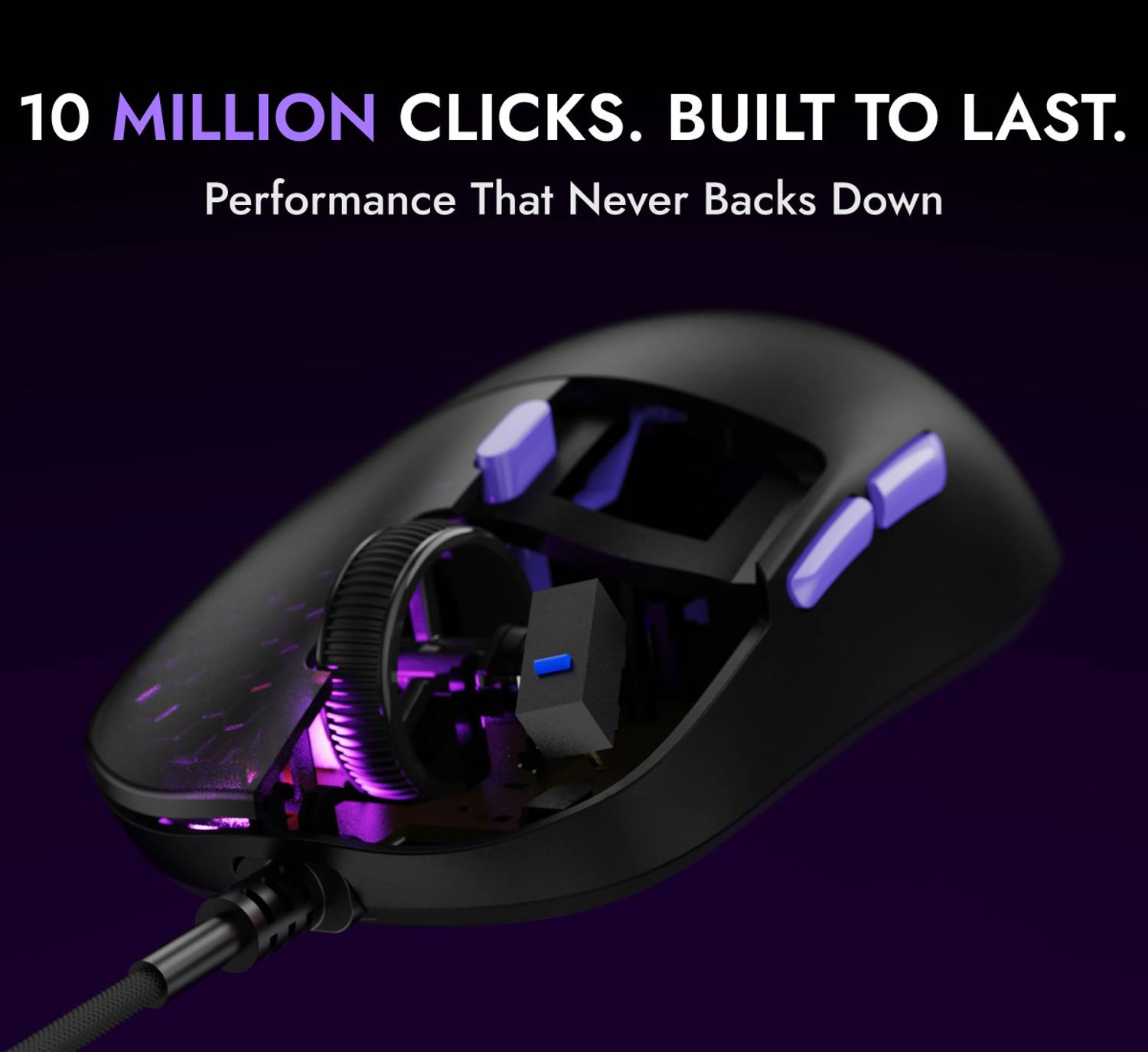 Kreo Harpy 55g Ultra-Light Mechanical Gaming Mouse - Image 4