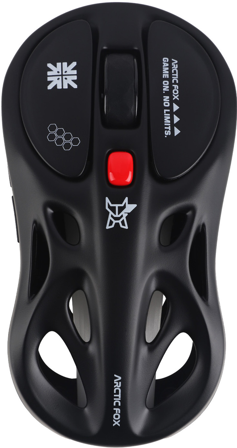 Image of Arctic Fox Alien-X Wireless and Bluetooth Rechargeable Mouse (2x BT, 2.4G & Wired) Ambidextrous Optical Gaming Mouse