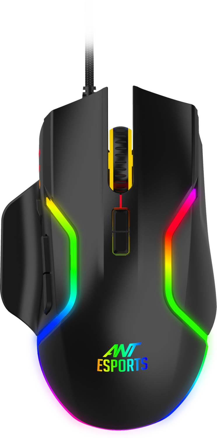 Ant Esports GM340 Wired Ambidextrous Gaming Mouse 12800 DPI