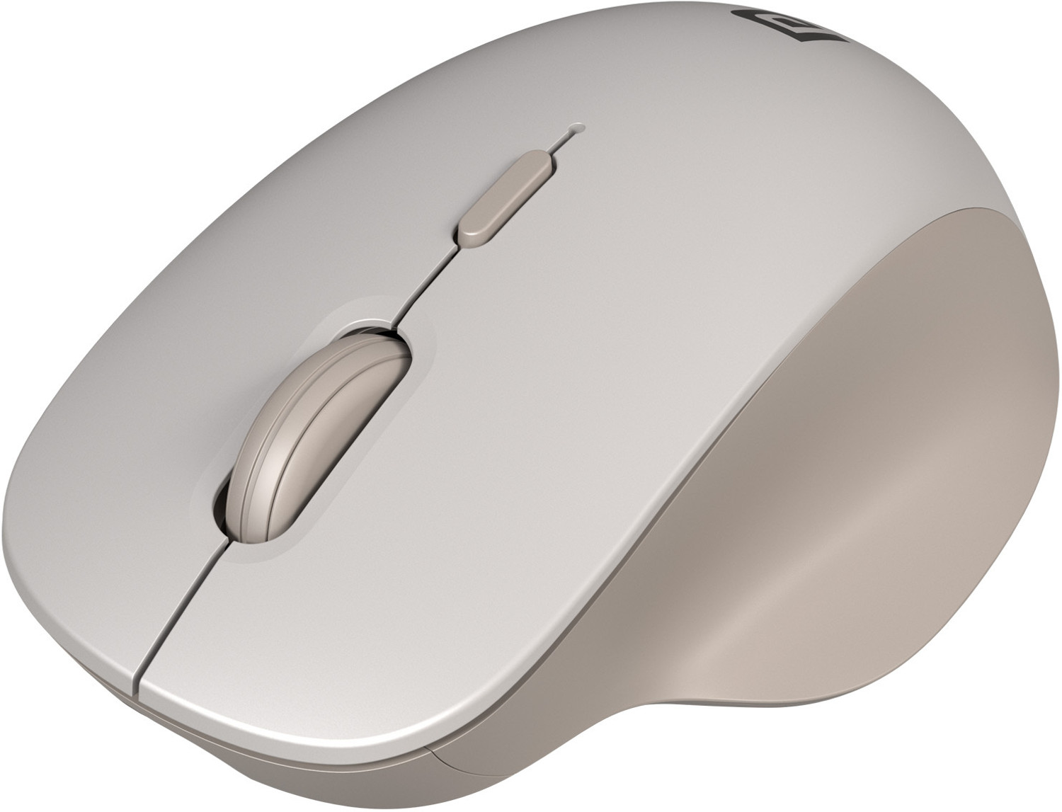 Image of Portronics ToadGo Wireless Rechargeable Mouse,Thumb Rest,Bluetooth + 2.4 GHz Connectivity Ergonomic Optical Mouse
