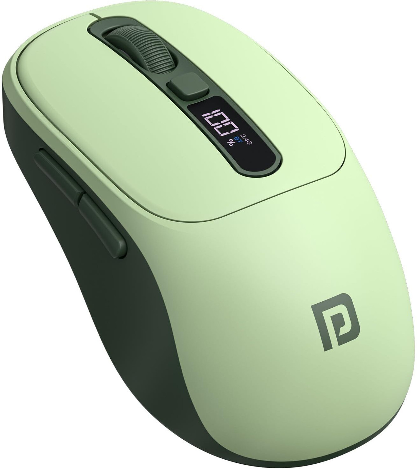 Image of Portronics Toad 9 Wireless Bluetooth Mouse,Dual Wireless (BT + 2.4 GHz),Smart LED Display Ambidextrous Optical Mouse