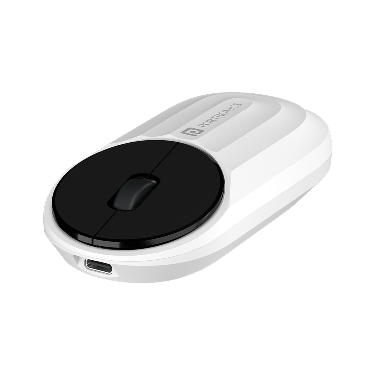 Portronics Toad 6 Ambidextrous Optical Mouse Rechargeable with Silent Clicking