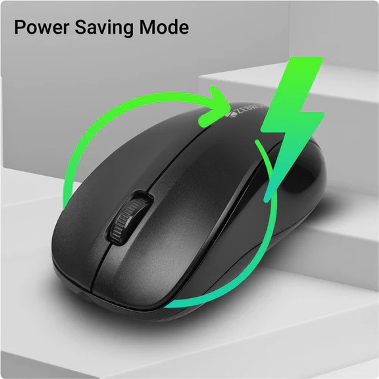 Image of ZEBRONICS Zeb Pace Right Handed Optical Mouse