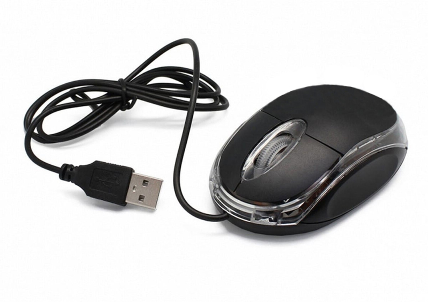 Image of BAMICO Best 3D Wired USB Optical Mouse with 3 Buttons Wired Ambidextrous Optical Mouse
