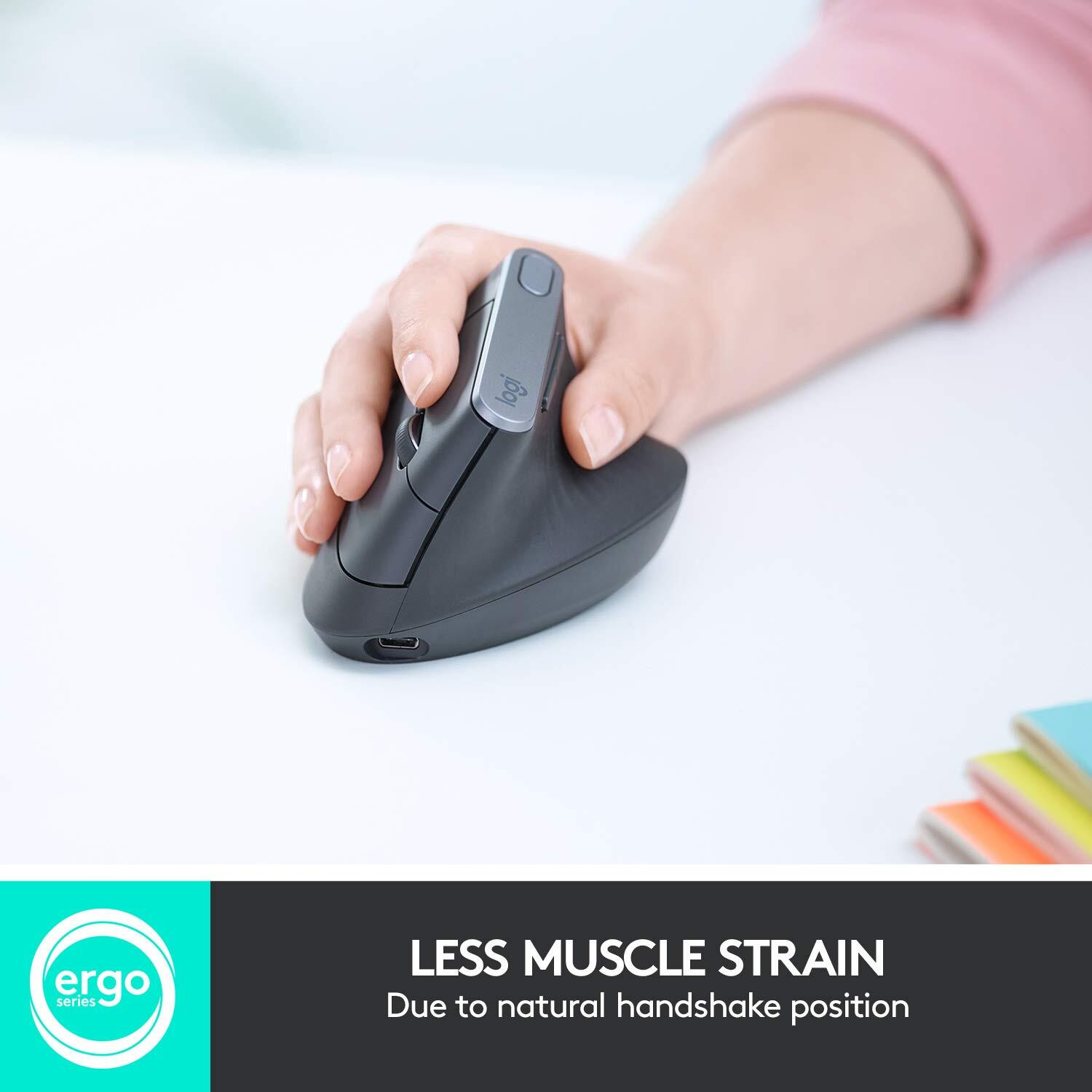 Image of Logitech MX Vertical Ergonomic Optical Mouse