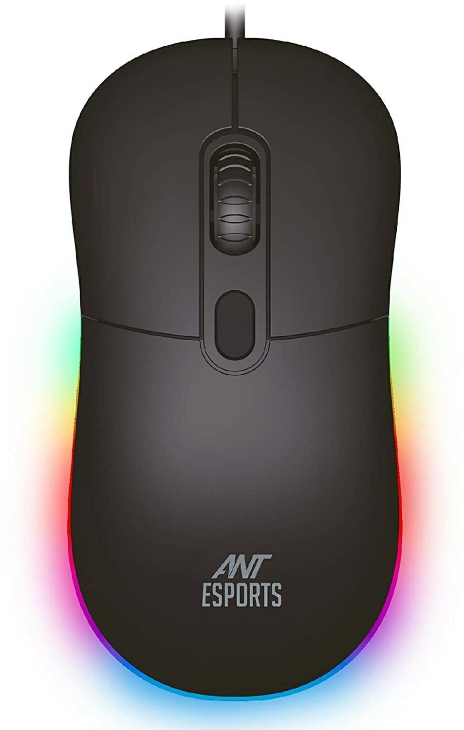 Ant Esports GM40 /RGB LED, Lightweight (115 gms) ,Ergonomic Design, Upto 2400 DPI Wired Ambidextrous Optical Gaming Mouse