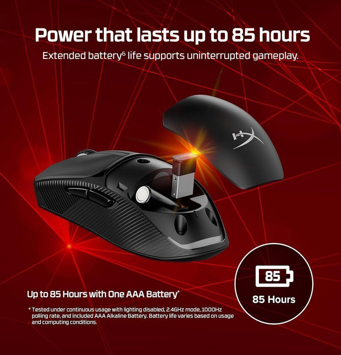 Image of HyperX Pulsefire Fuse Right Handed Optical Gaming Mouse
