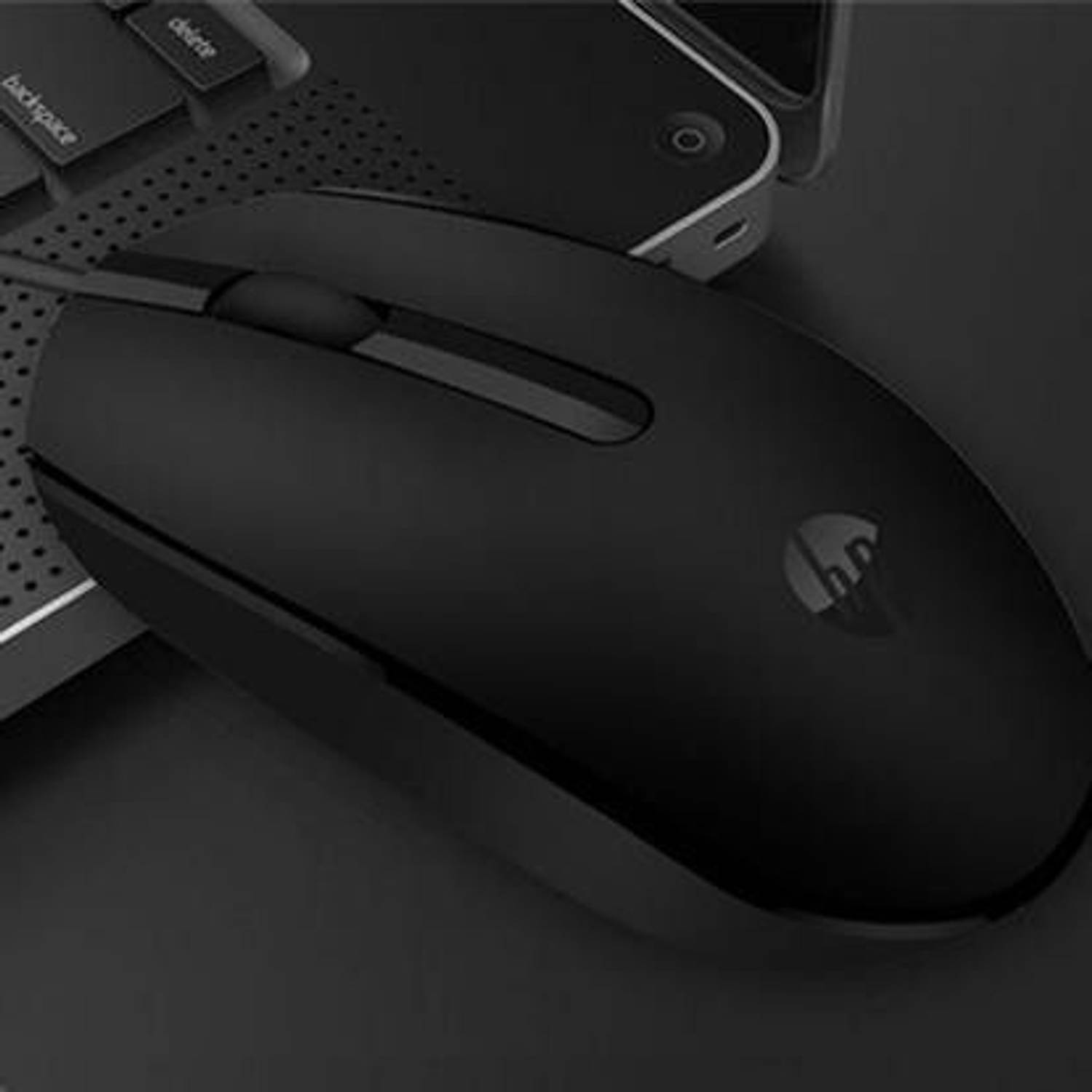 HP M10 USB Mouse 1000 DPI Black Pack of 1 - Image 5